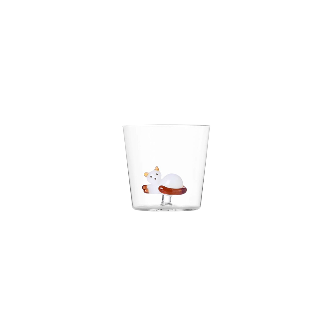 Ichendorf Verre - Lying cat - Amber tail