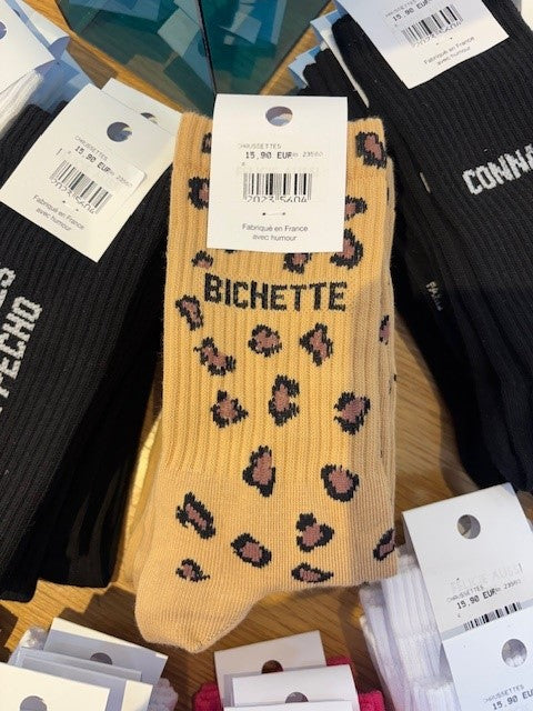 Chaussettes Felicie aussi - Bichette 36/40 léopard