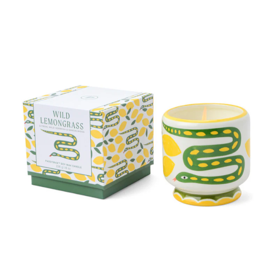 Bougie parfumée Adopo -  Citronnelle sauvage