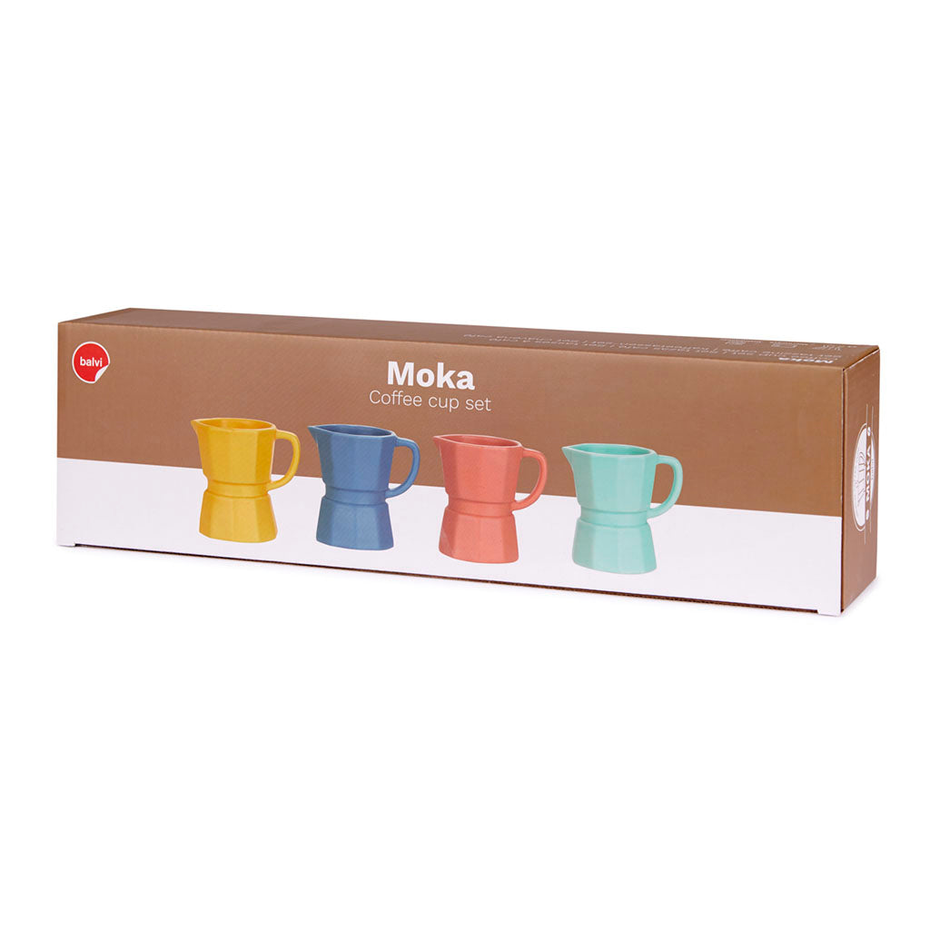 Set 4 tasses à café Moka