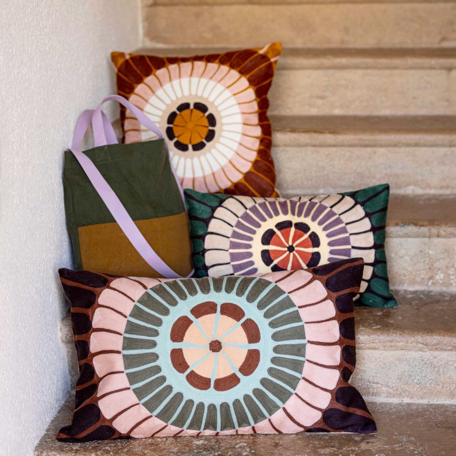Coussin brodé - Zeno