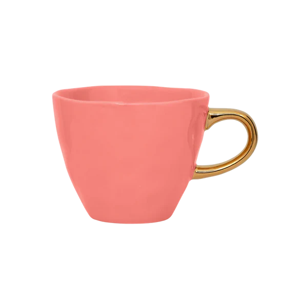 Tasse Good Morning coffee ∅ 8 cm - burnt coral