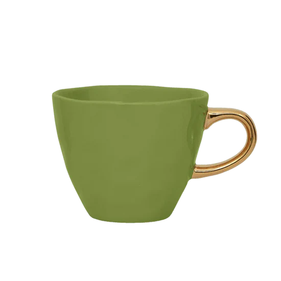 Tasse Good Morning coffee ∅ 8 cm - evergreen