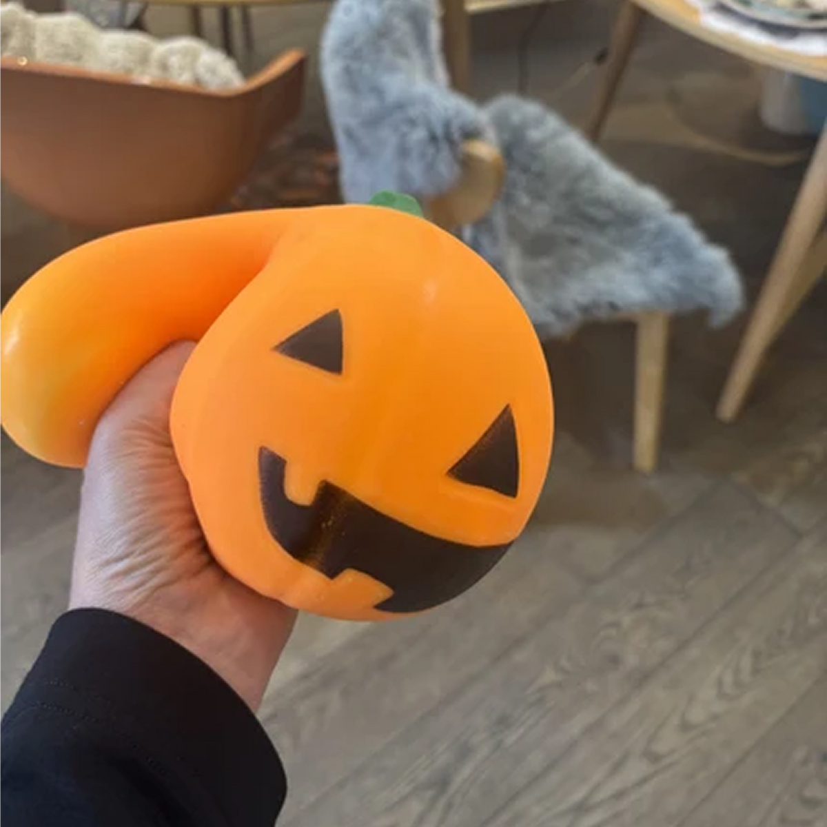 Jouet anti-stress - Géante citrouille