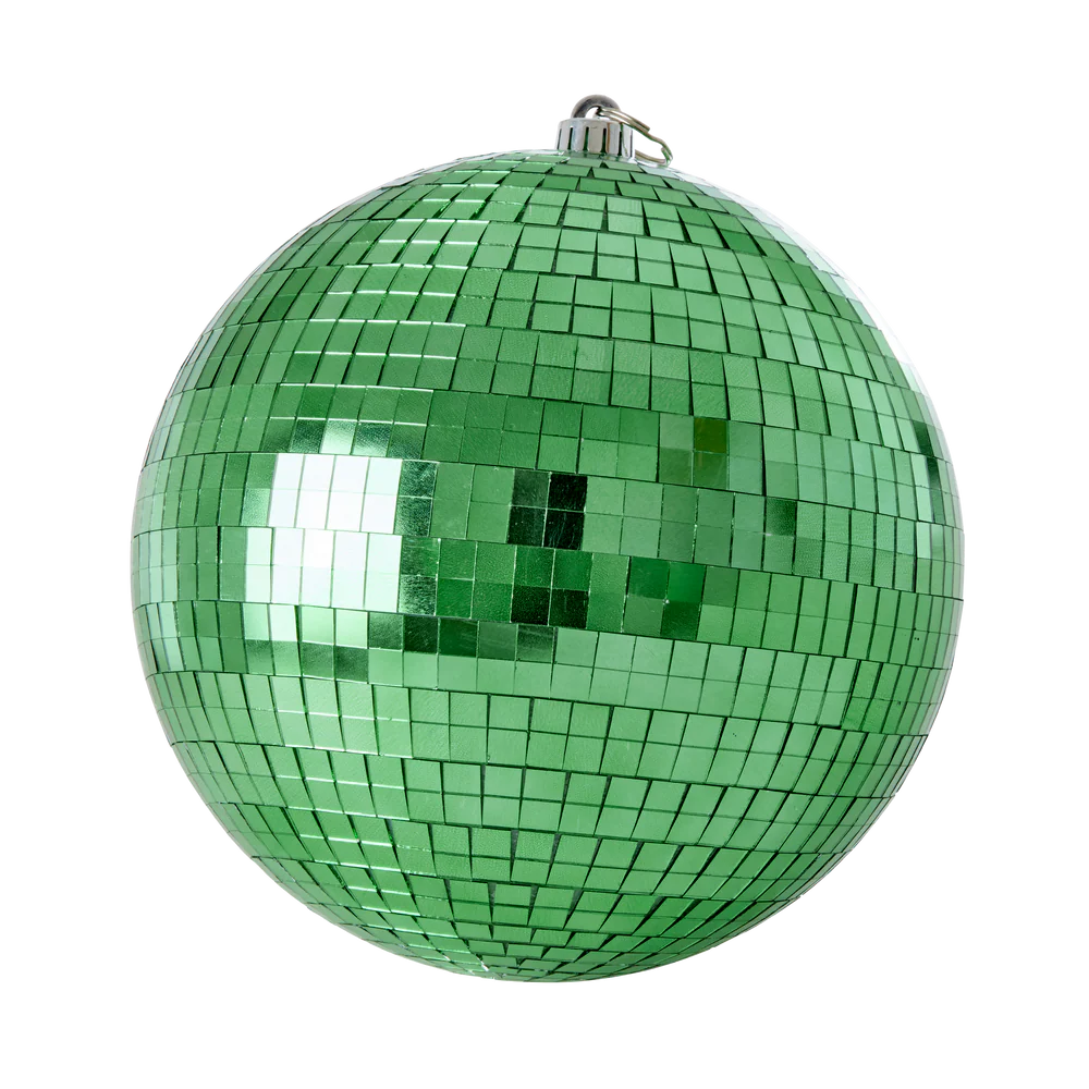 Boule disco L - vert
