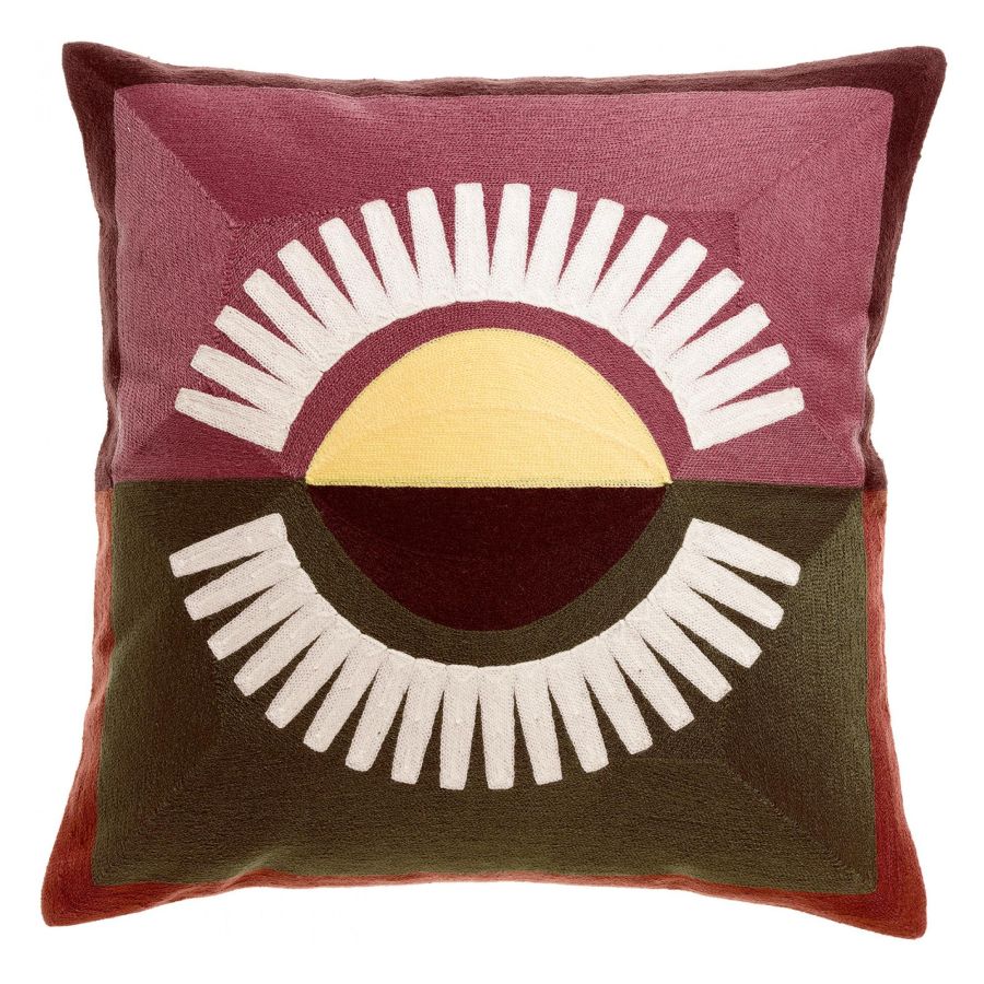 Coussin brodé - Eol