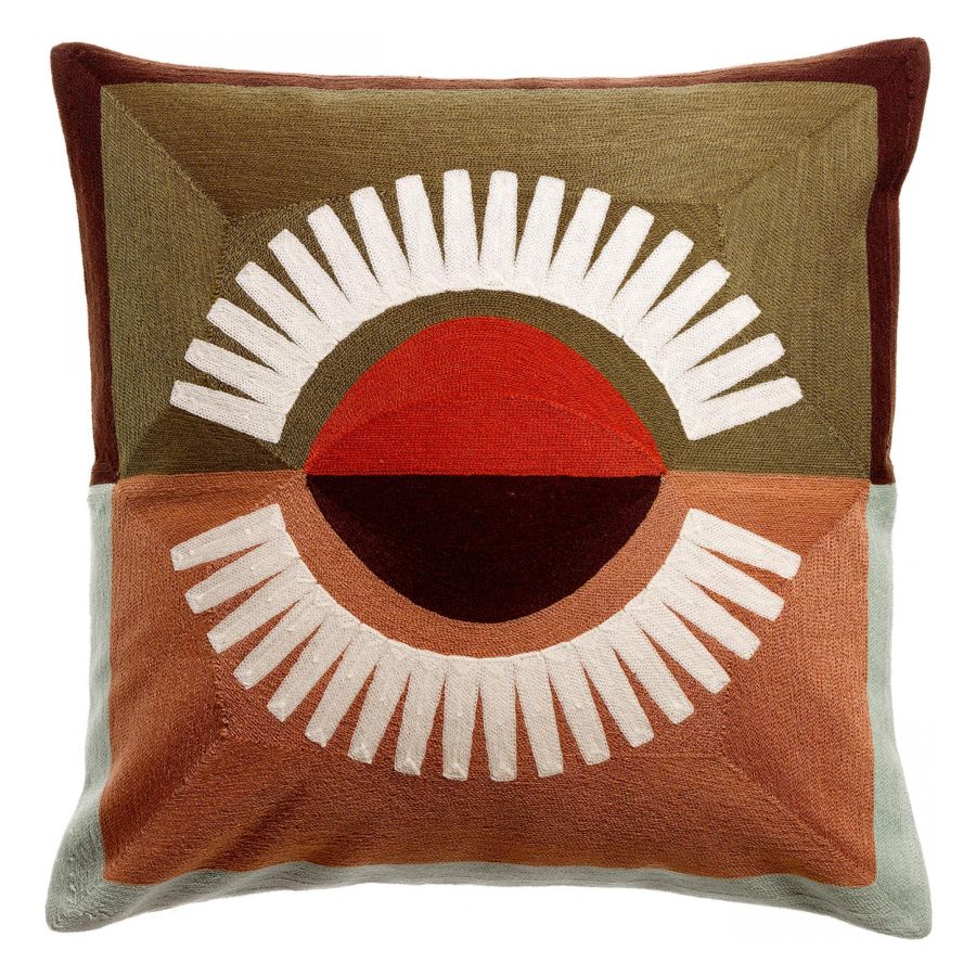 Coussin brodé - Eol
