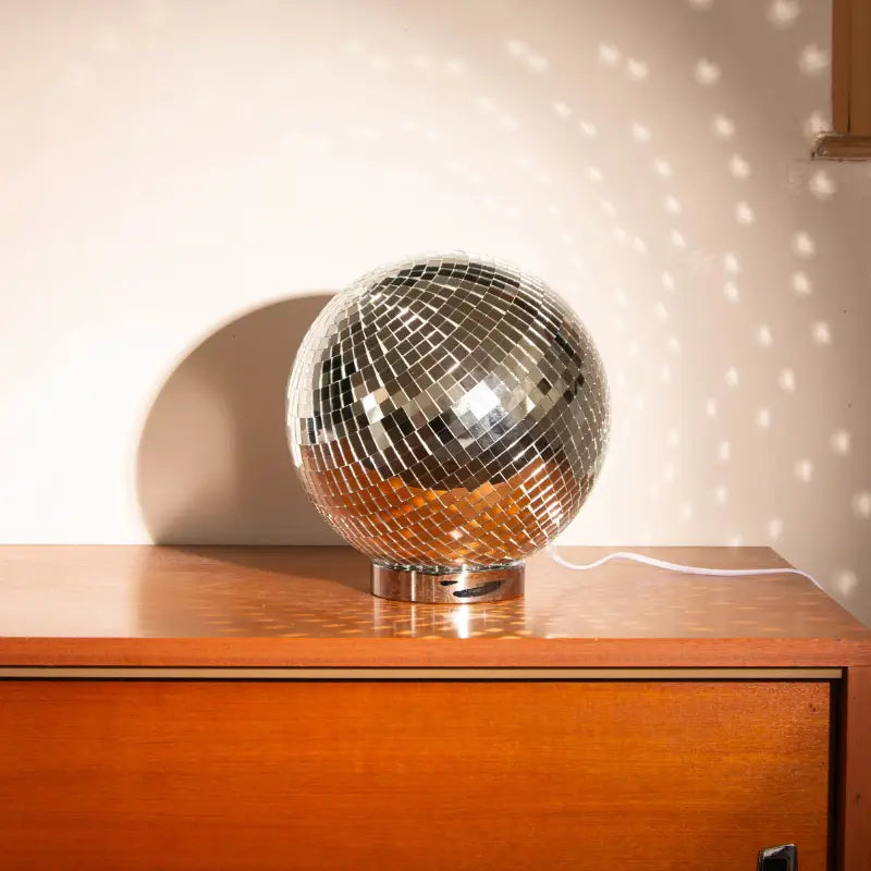 Lampe boule disco