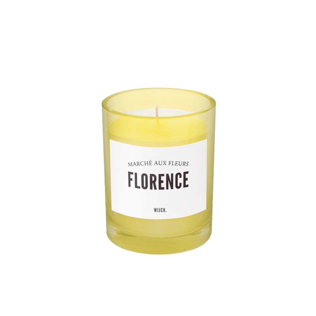 Bougie Parfumée Jaune 265g - Florence
