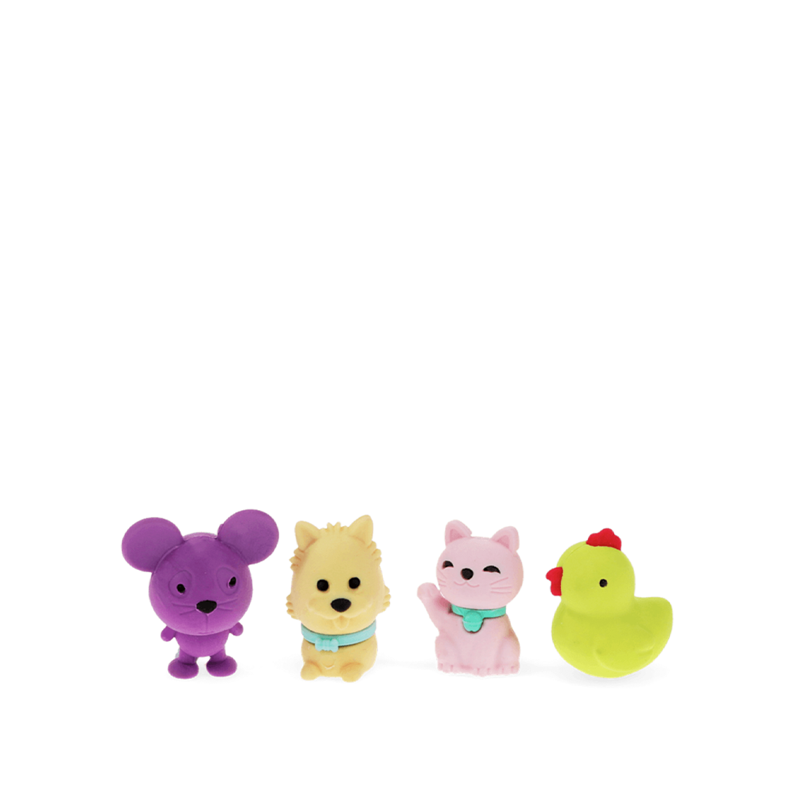 Gommes Animaux - Set de 4