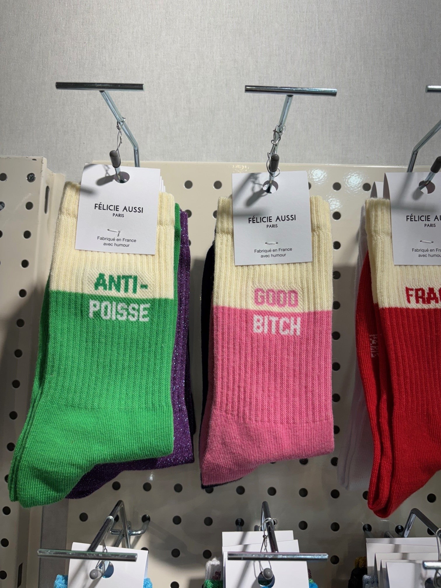 Chaussettes Felicie aussi - Good bitch 36/40 bicolore