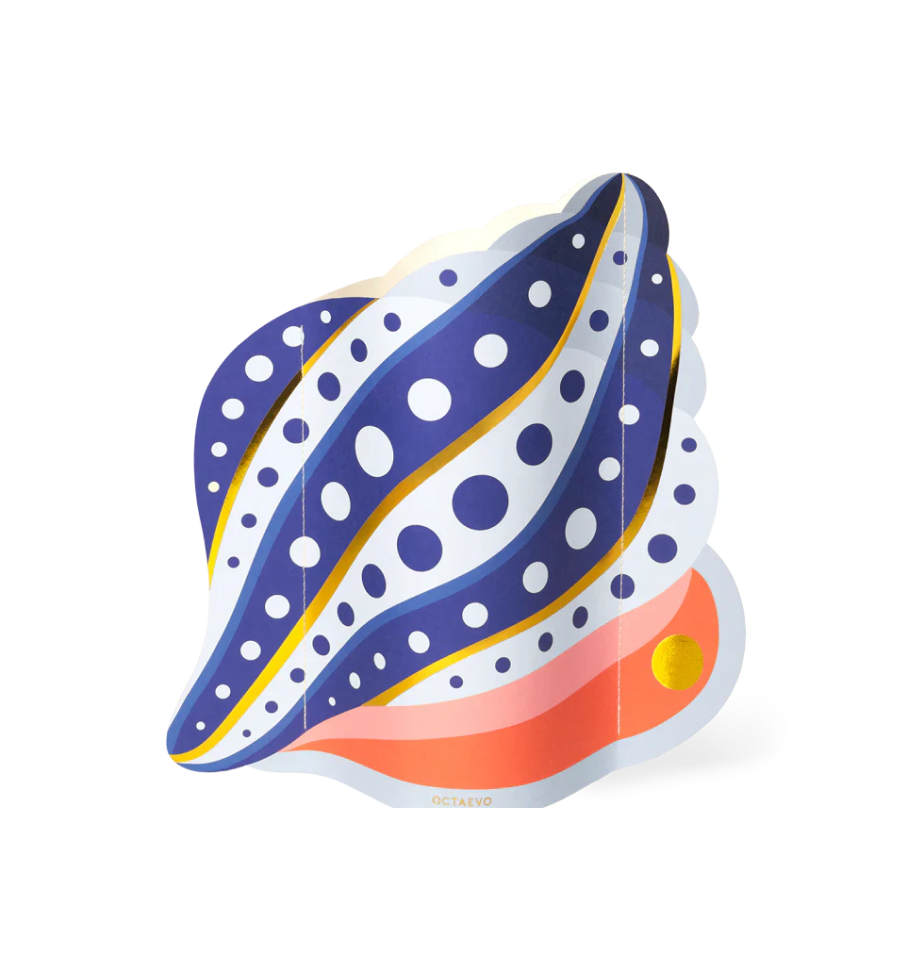 Vase déco papier - Shell