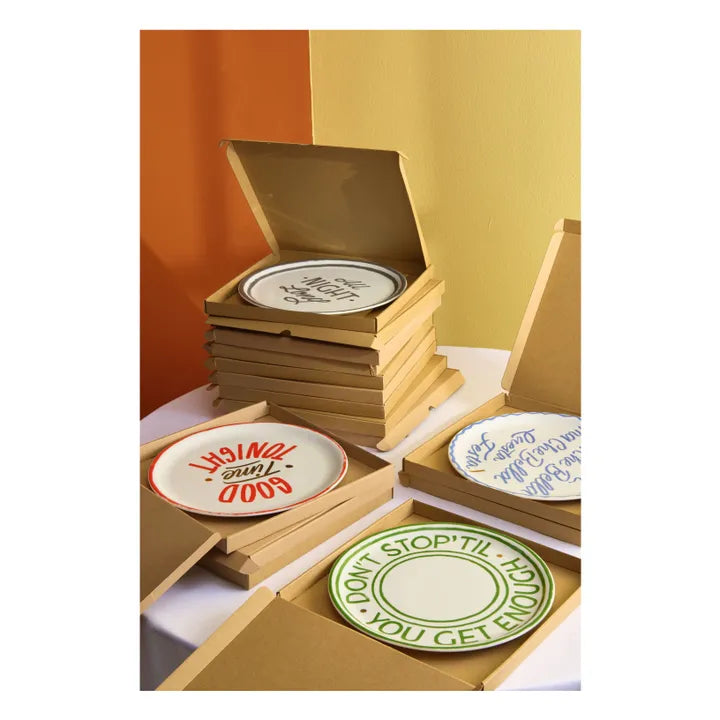 Bitossi home assiette à pizza ∅ 31 cm - Don't stop