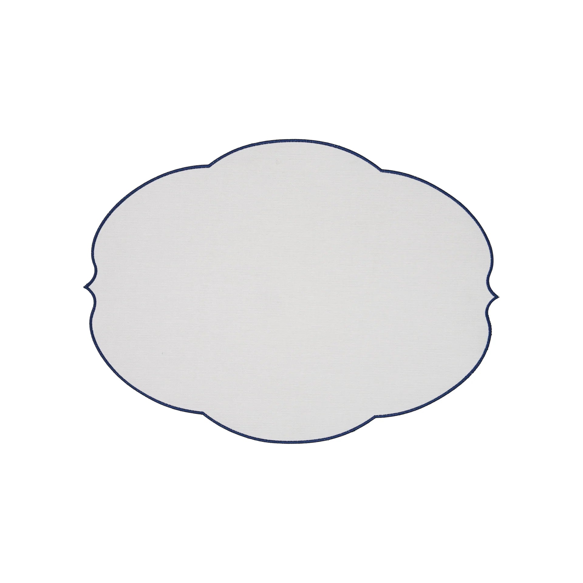 Guzzini Set de table rond - Flowers blanc