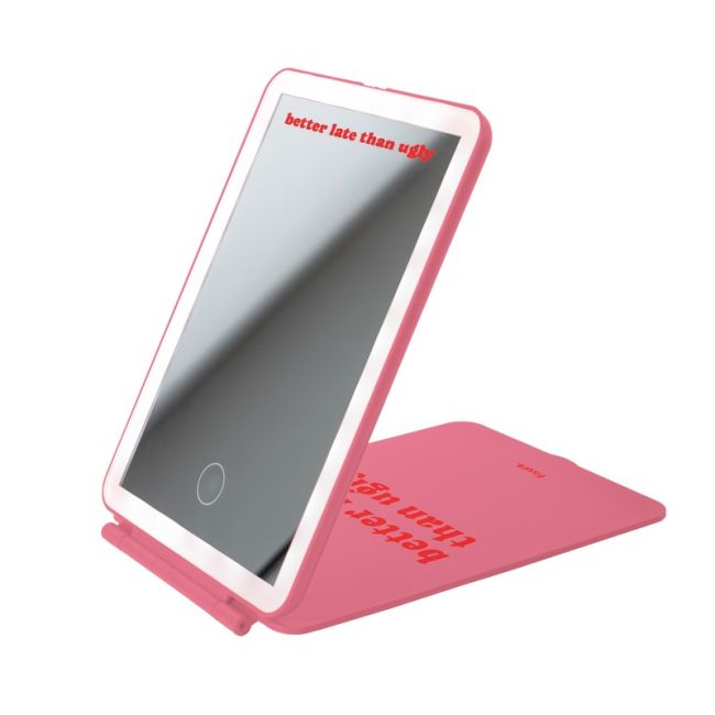 Miroir LED Better late than ugly