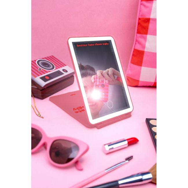 Miroir LED Better late than ugly