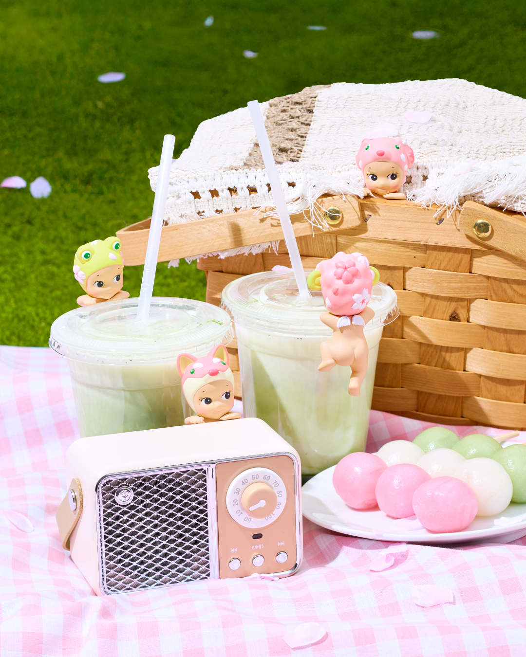 Figurine Sonny Angel - série Hippers Cherry blossom