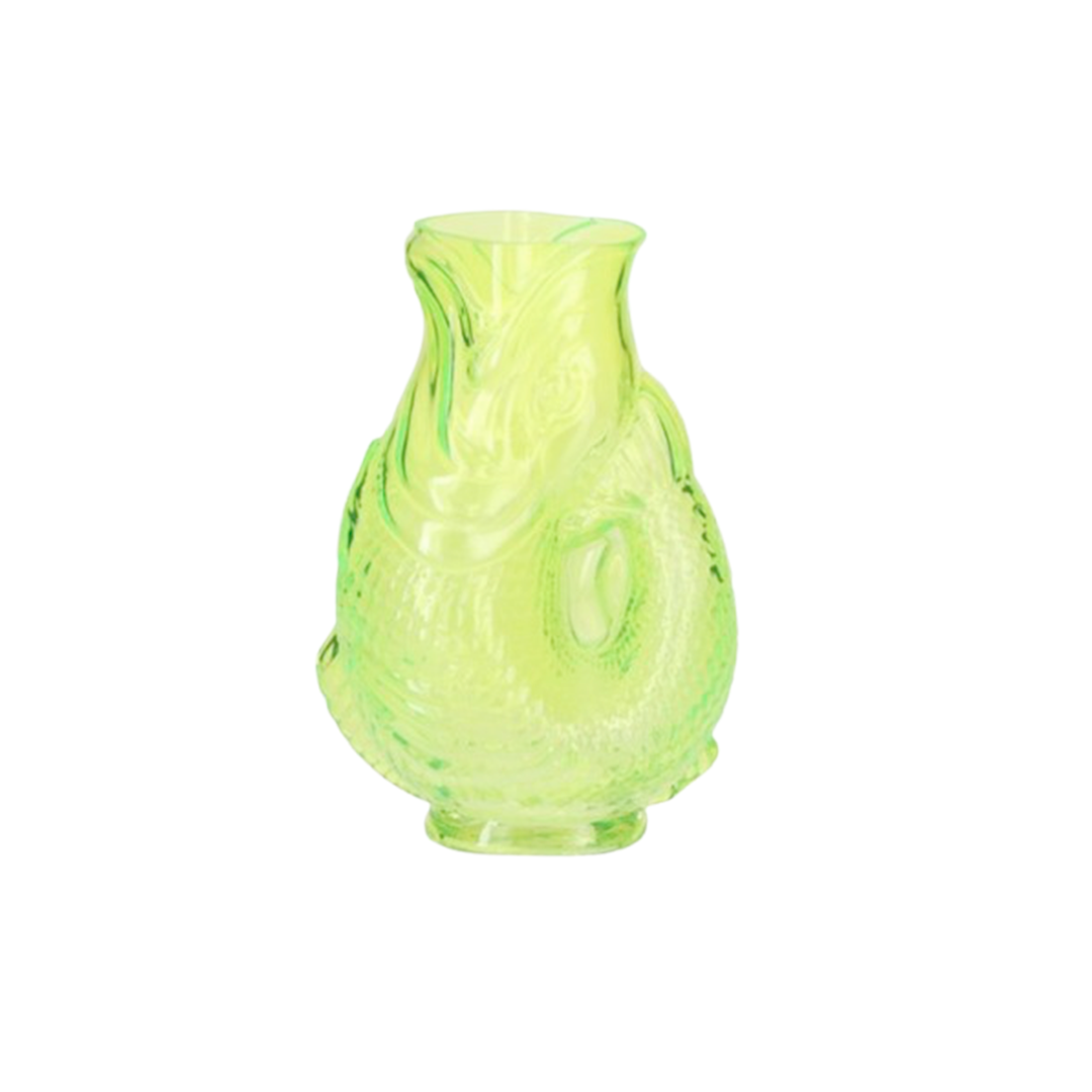 Vase Jacquard h.24 cm - Jaune