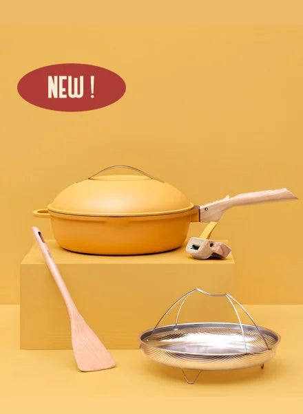 Cookut La Fabuleuse Poêle 8 en 1 - ø 24 cm - Mangue