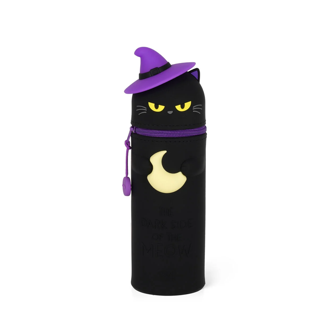 Legami Trousse en silicone 2 en 1 Kawaii- Black kitty