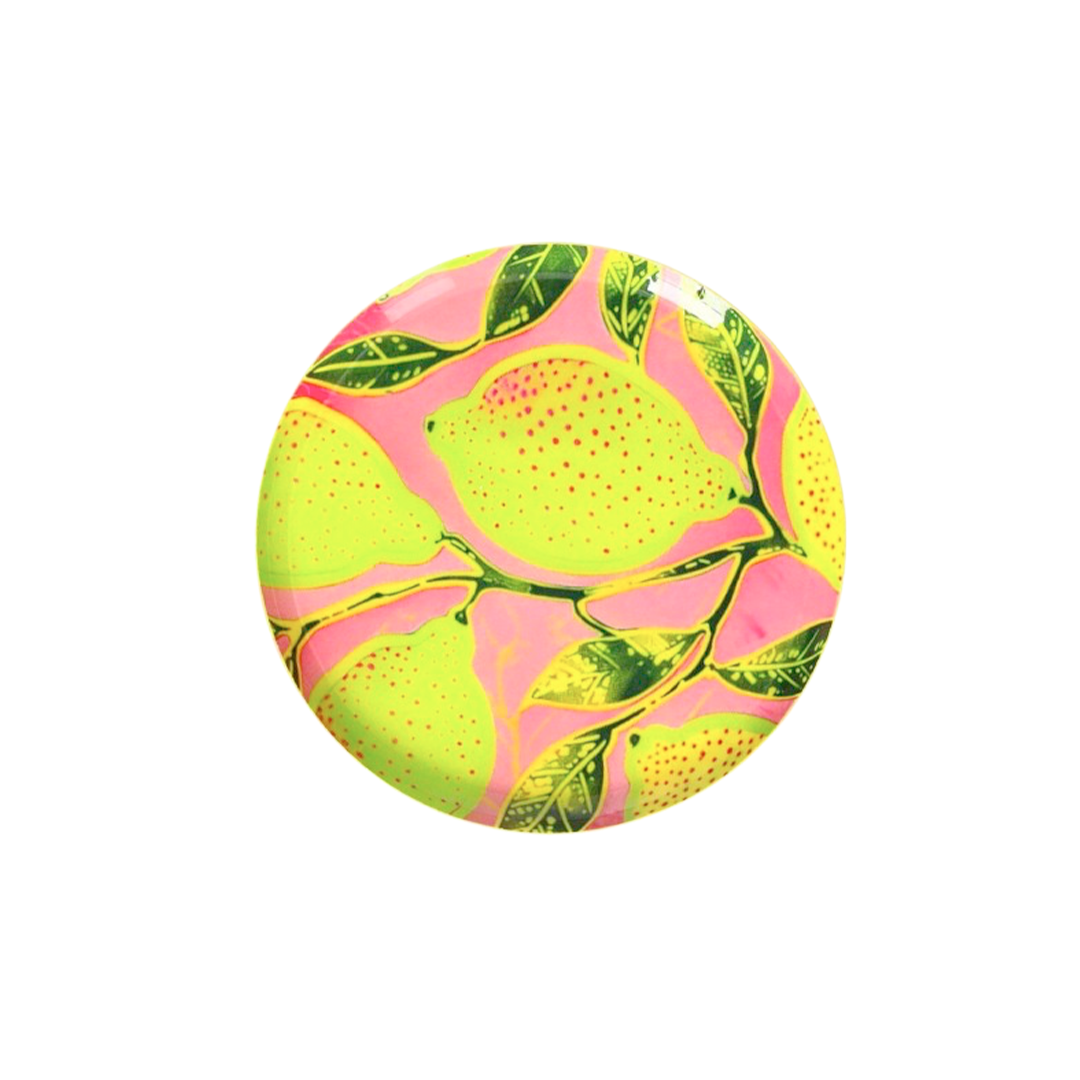 Plateau décoratif Ø 12,7 cm - Lemons