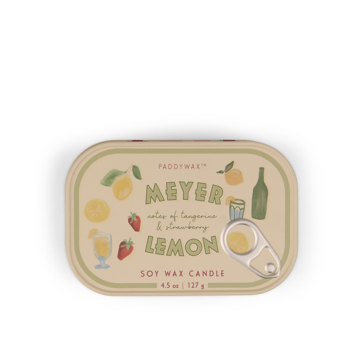 Bougie parfumée Bistro Tin -  Meyer lemon