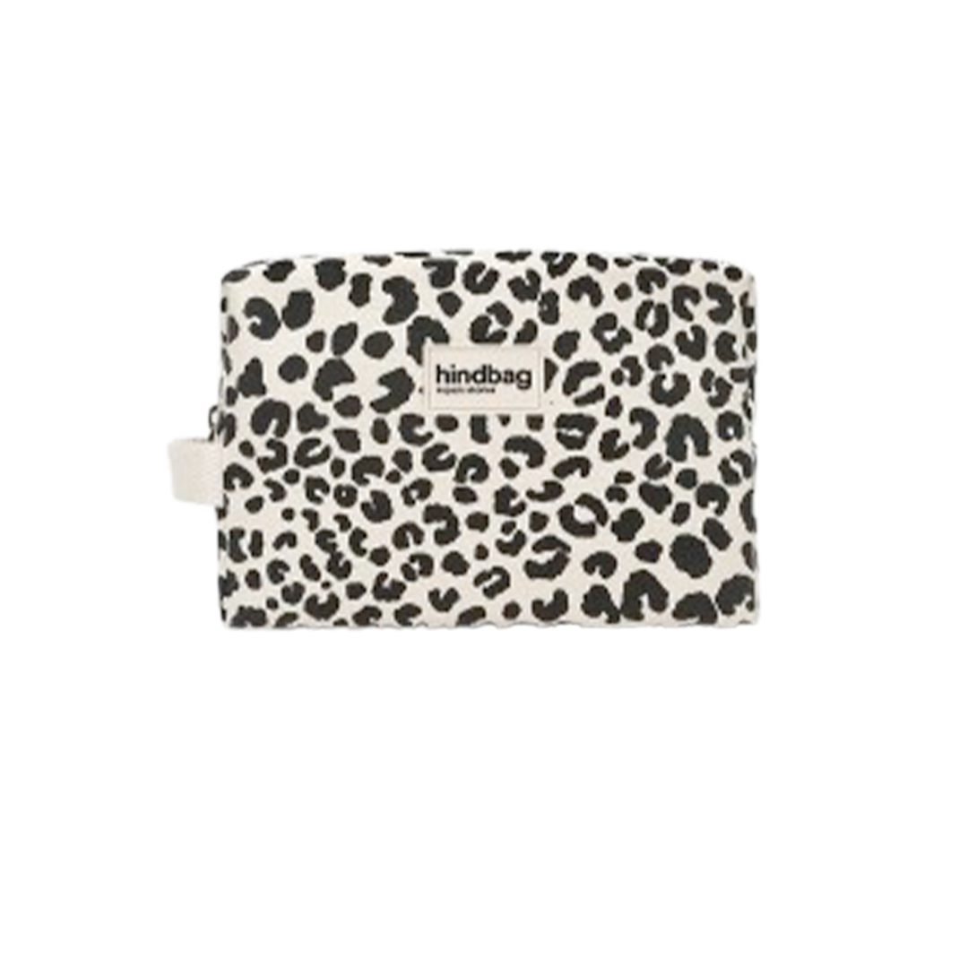Trousse de toilette Léon - Léopard écru