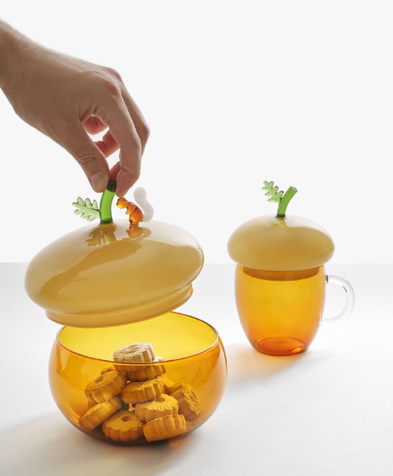 Ichendorf Acorns Mug avec couvercle