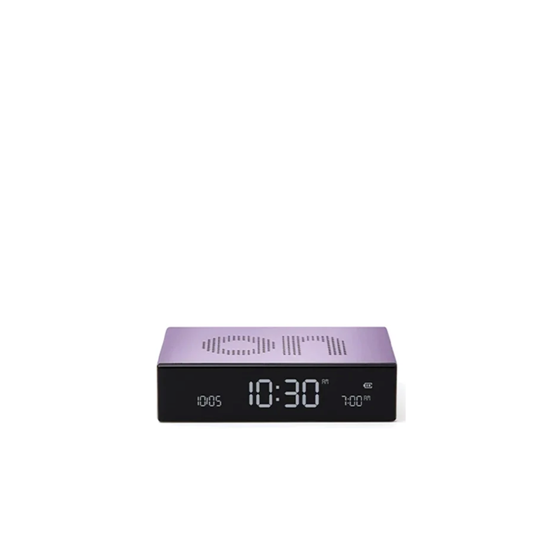 Réveil Lexon Flip Premium - Lilas