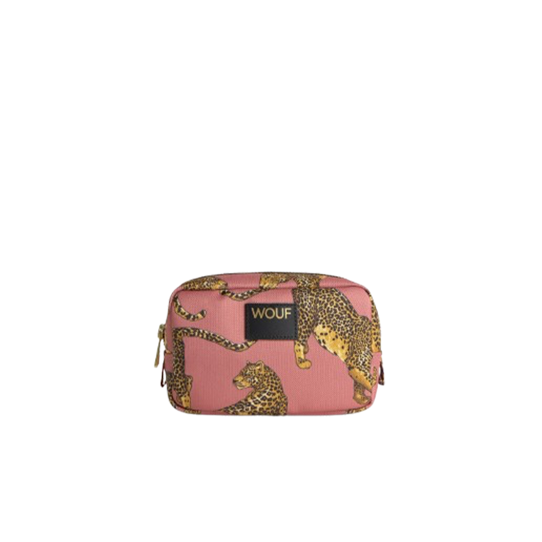 WOUF Trousse de maquillage - Blush Leopard