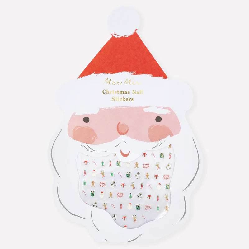 Stickers ongles Santa