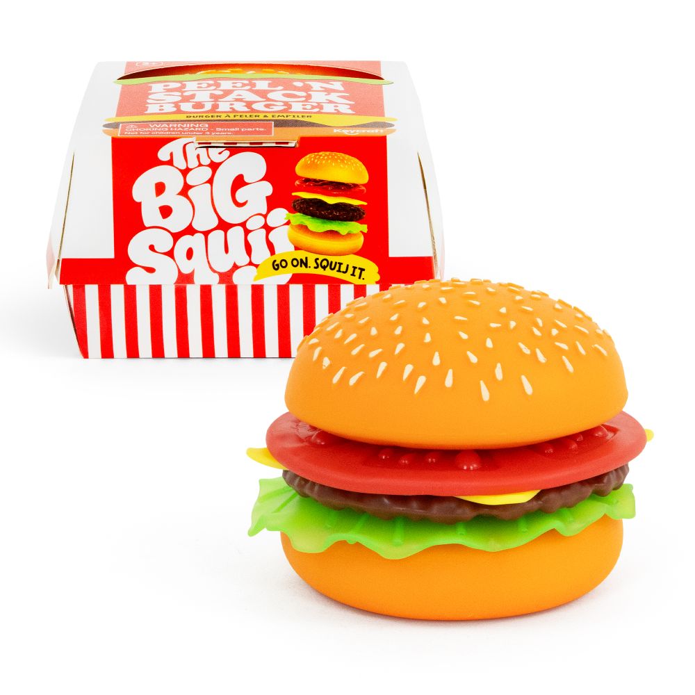 Jouet anti-stress - Burger à composer