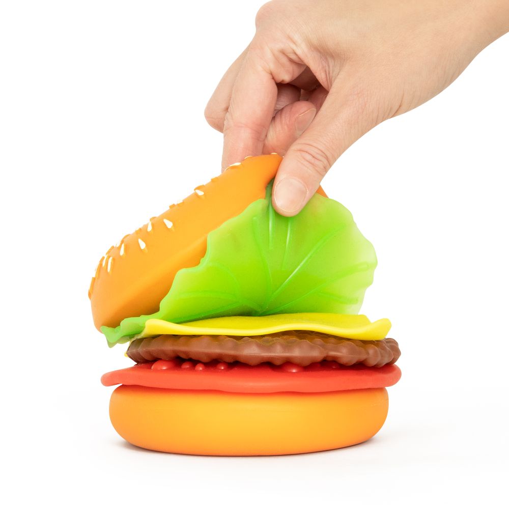 Jouet anti-stress - Burger à composer