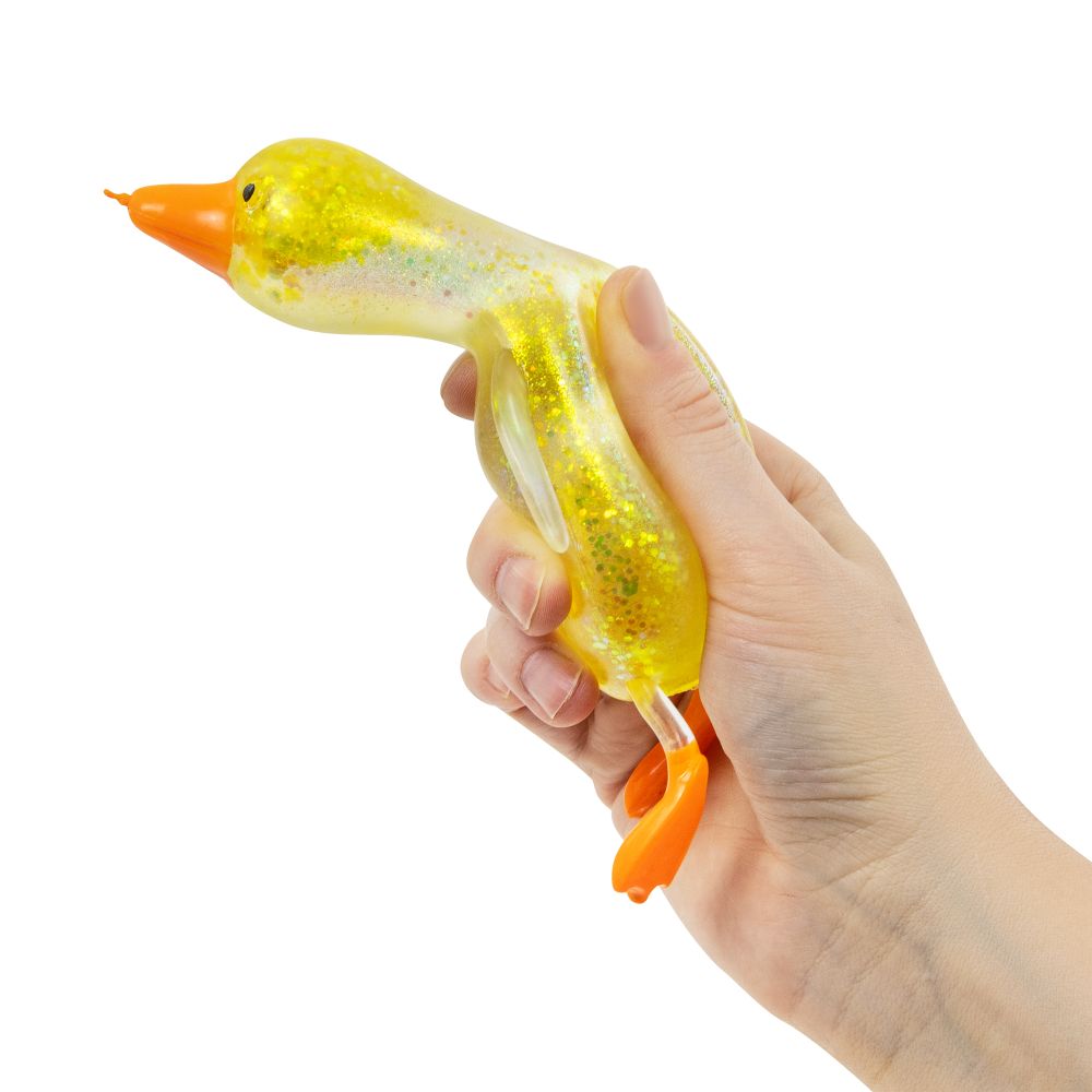 Jouet anti-stress - canard scintillant
