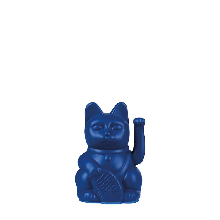 Mini Lucky Cat - bleu marine