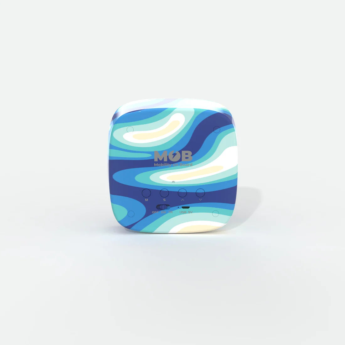 Réveil & veilleuse lapin Billy - blue waves
