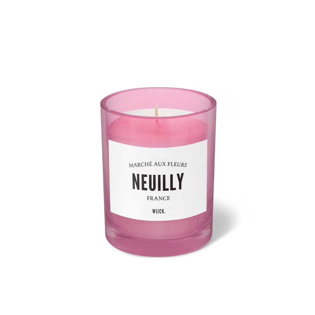 Bougie Parfumée Rose 265g - Neuilly