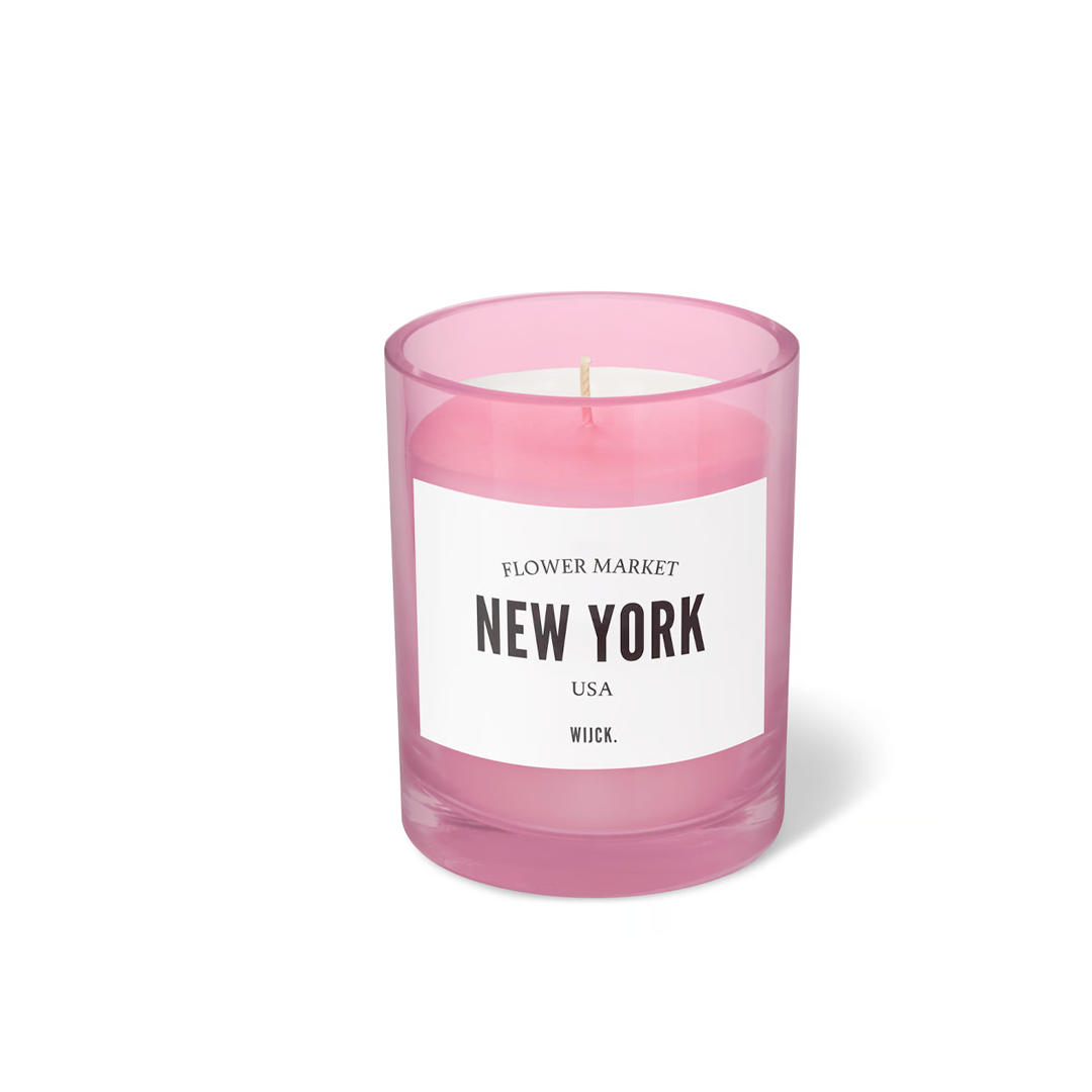Bougie Parfumée Rose 265g - New York