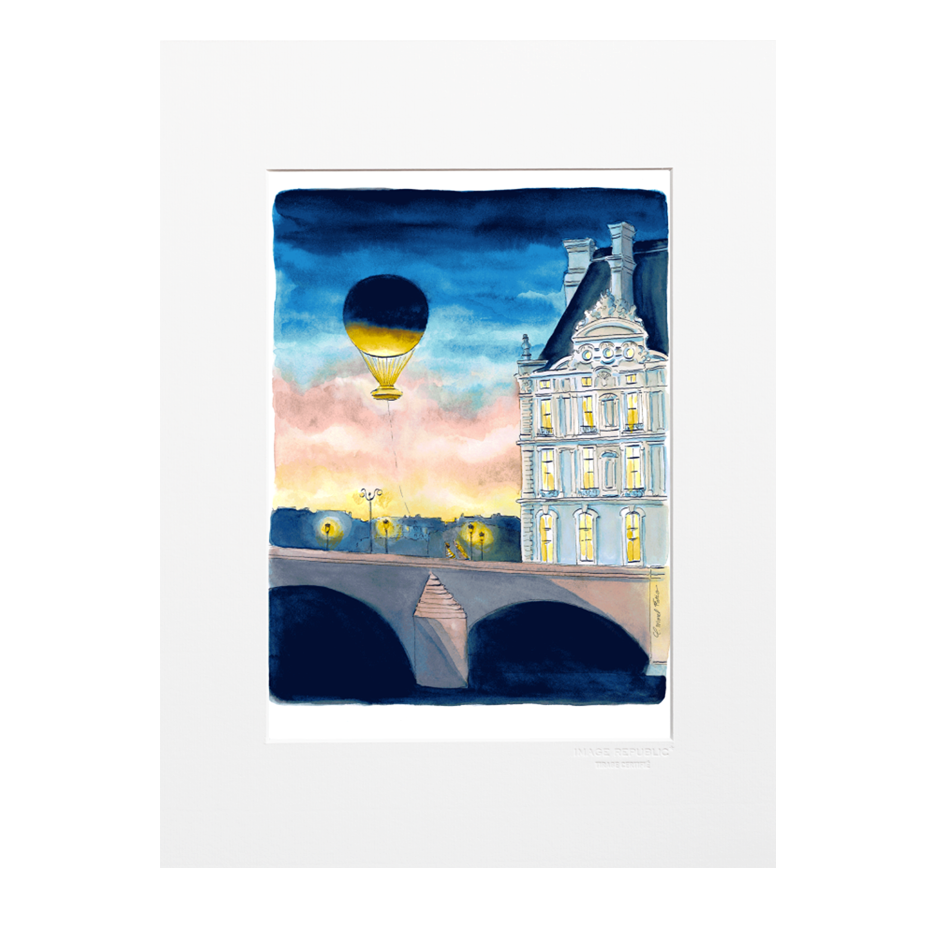 Affiche C. Morel 106 - Lumière olympique