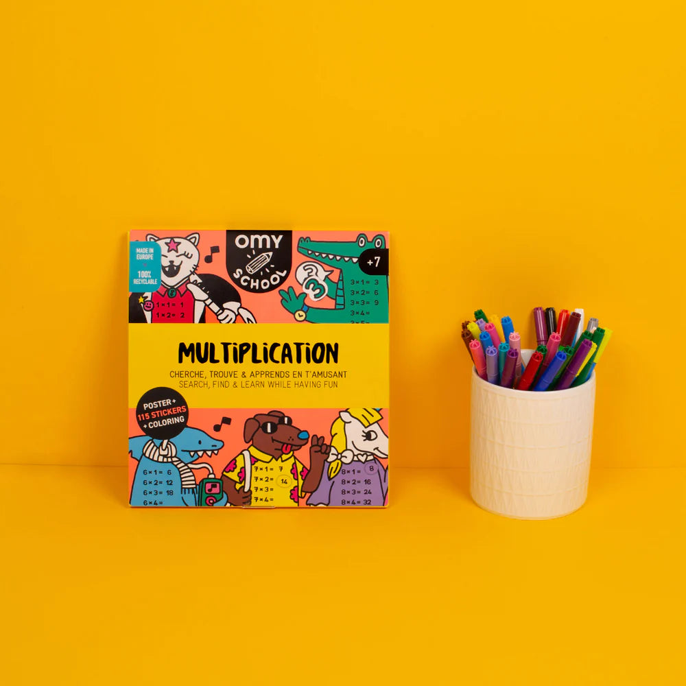 Poster OMY School - Multiplications