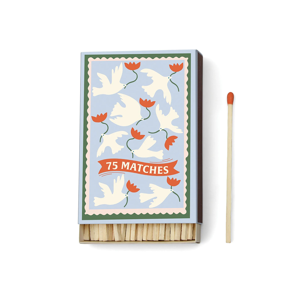 Boite allumettes Adopo -  orange flower