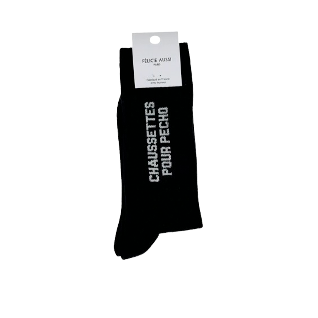 Chaussettes pour pécho - noir 40/45