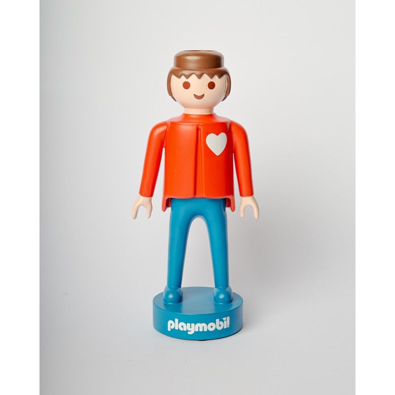 Vase Playmobil men - Rouge