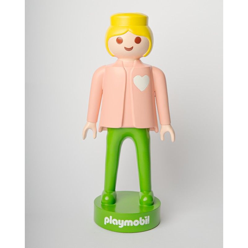 Vase Playmobil women - Rose