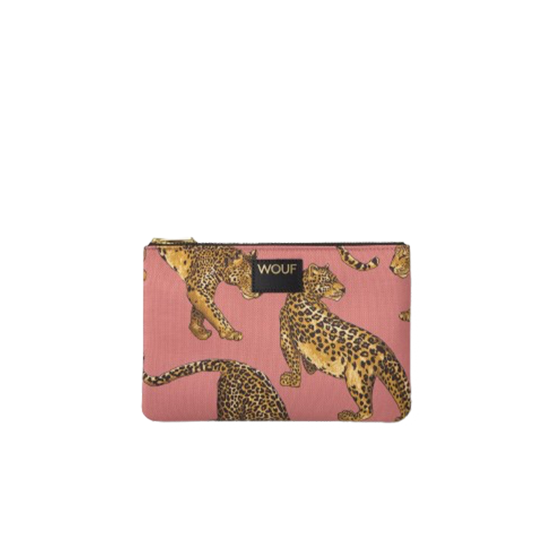 Wouf Pochette - Blush Leopard