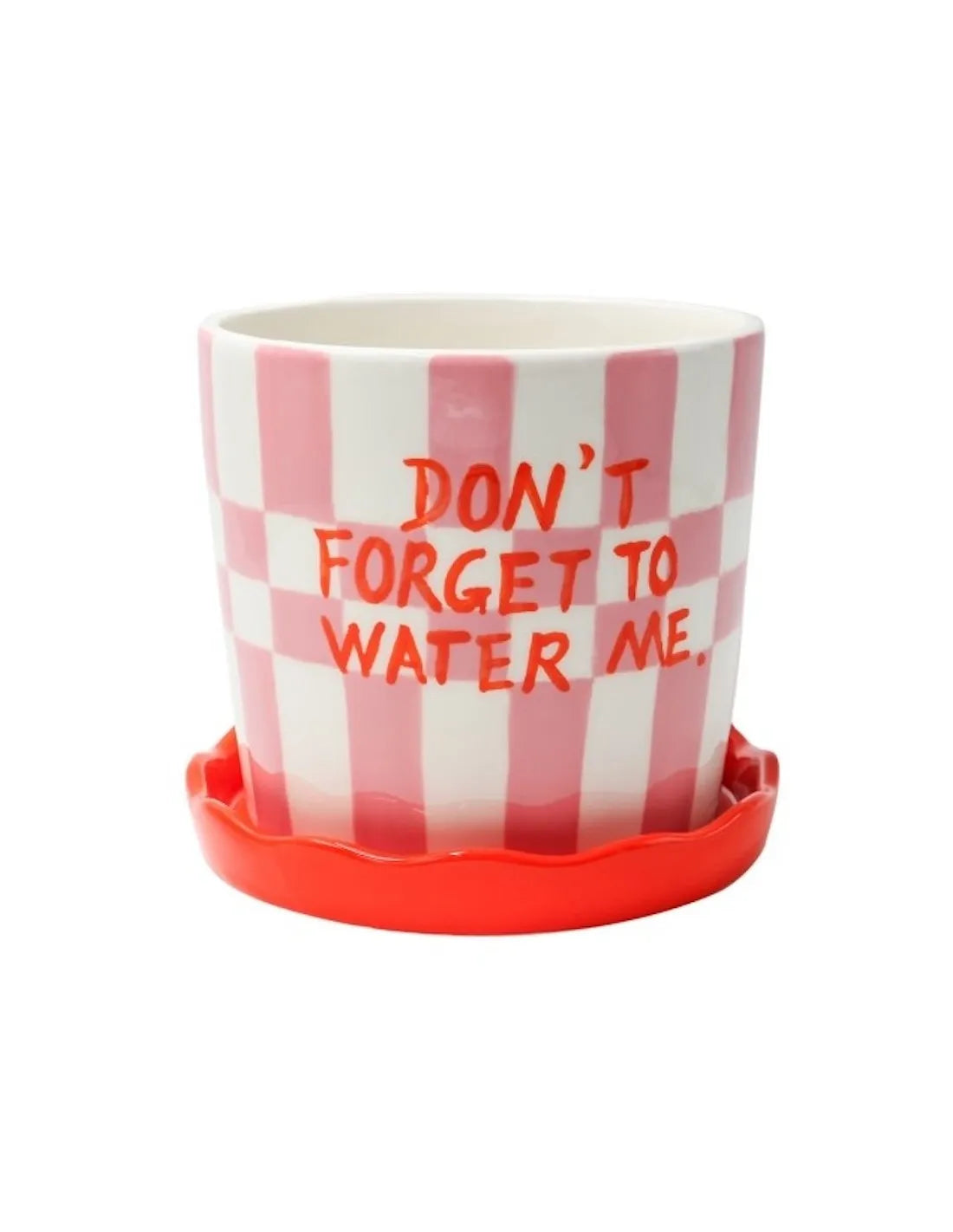 Cache Pot Lior h.15 cm - Squares & stripes