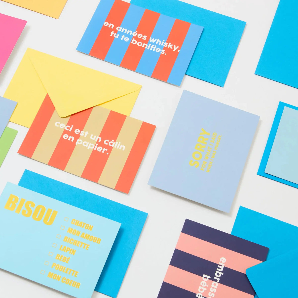 Carte messages Felicie aussi