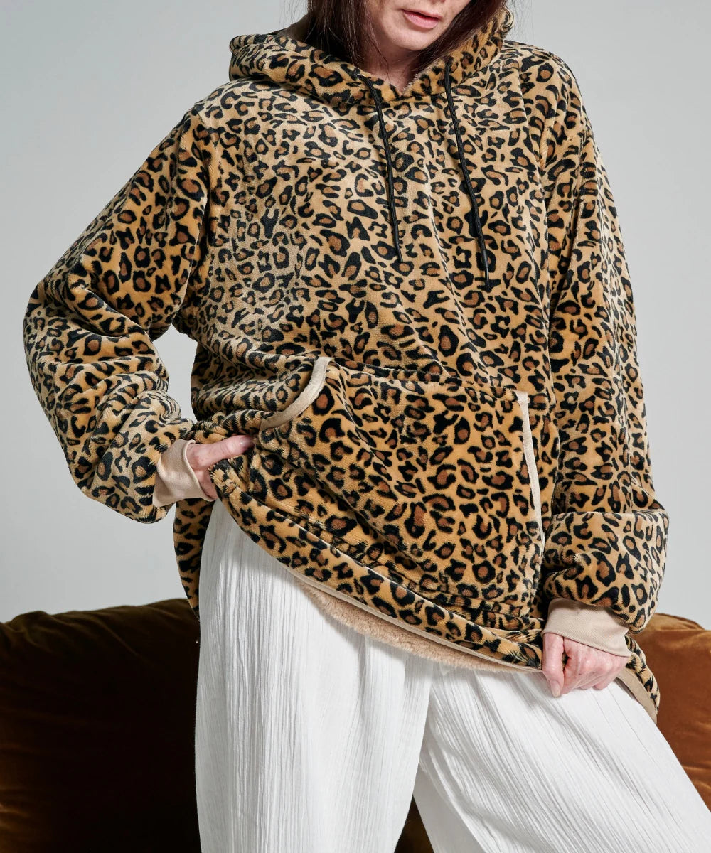 Pull plaid Wild Léopard