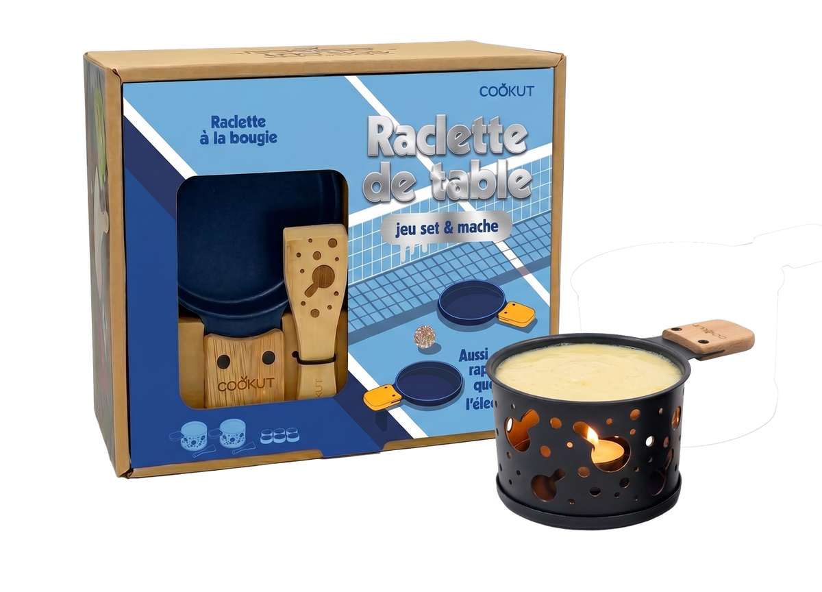 Cookut Raclette à la bougie pour 2