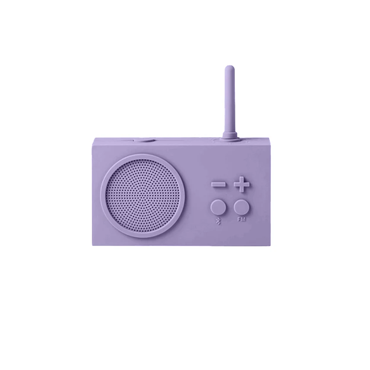 Tykho 3 enceinte bluetooth avec radio fm - violet